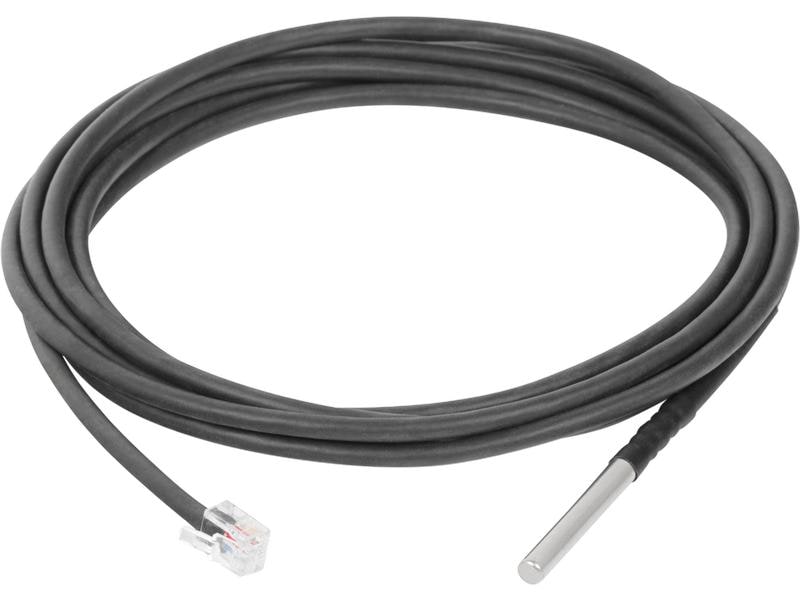 HWgroup Temperatur-Sensor Temp-1Wire 3m, IP67 Temperatur-Sensor für Poseidon, Ares und HWg-STE Geräte
