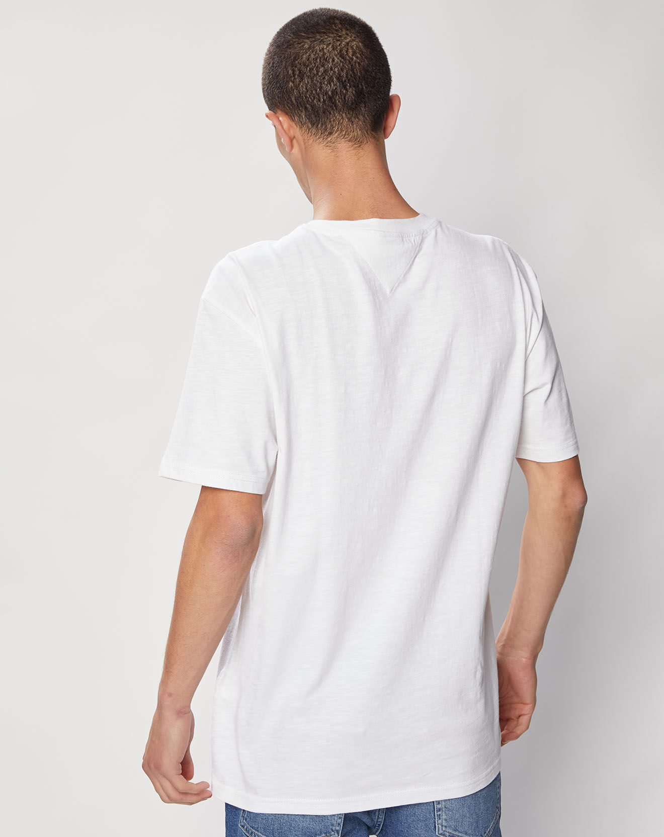 Tommy Jeans T-Shirt Logo Repeat écru