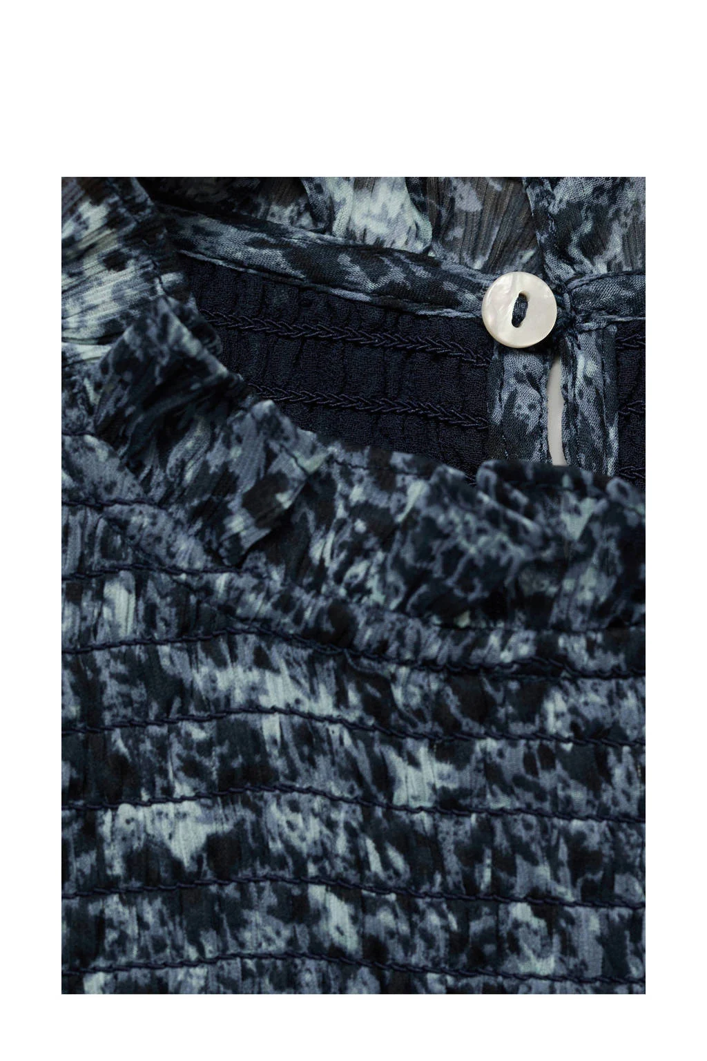 MANGO TEEN blousetop donkerblauw