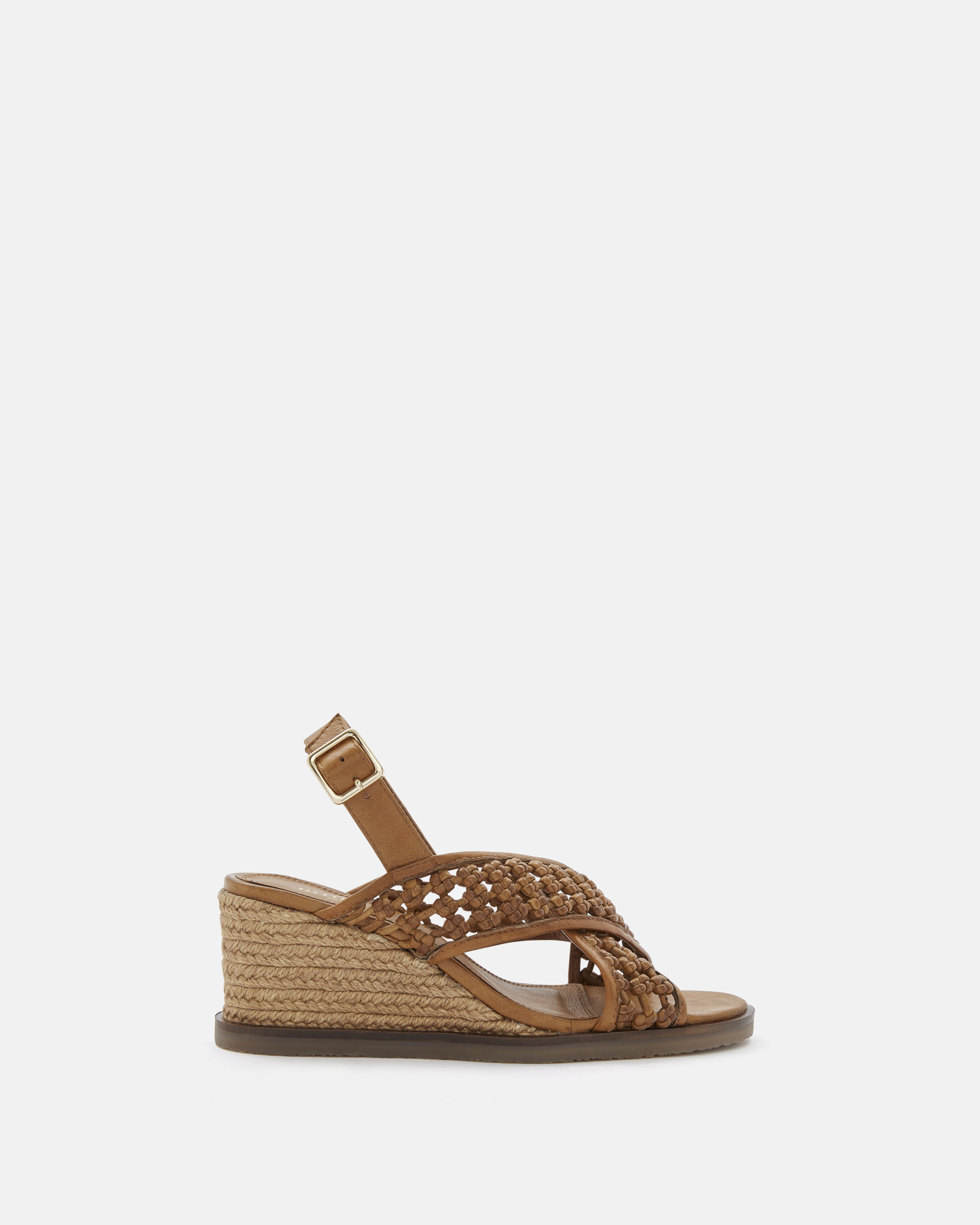 SANDALE COMPENSEE FORAMA Cuir