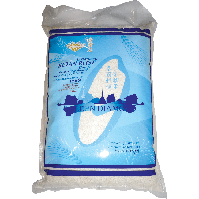 Golden Diamond Kleefrijst 10kg