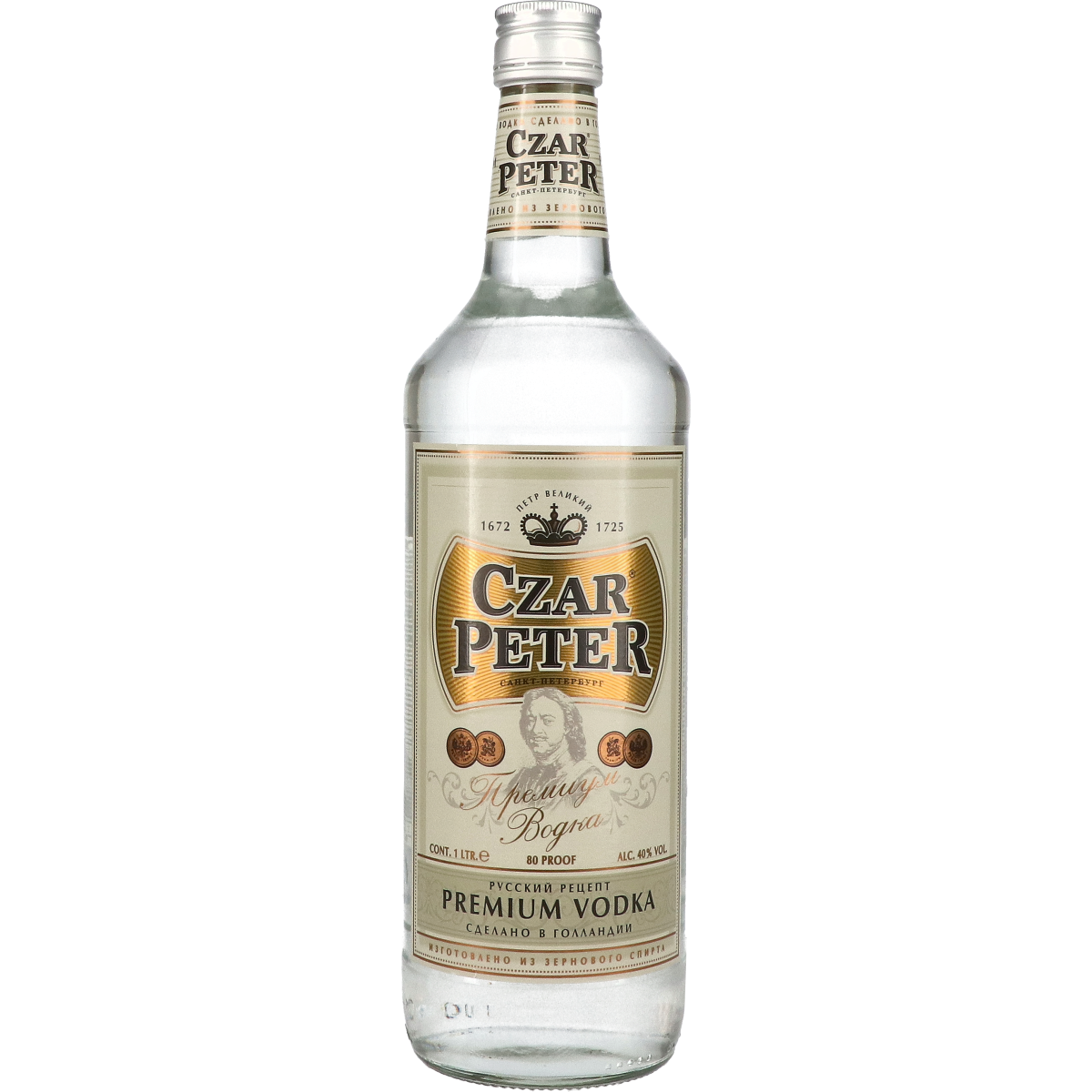 Czar Peter Premium Vodka 100 cl