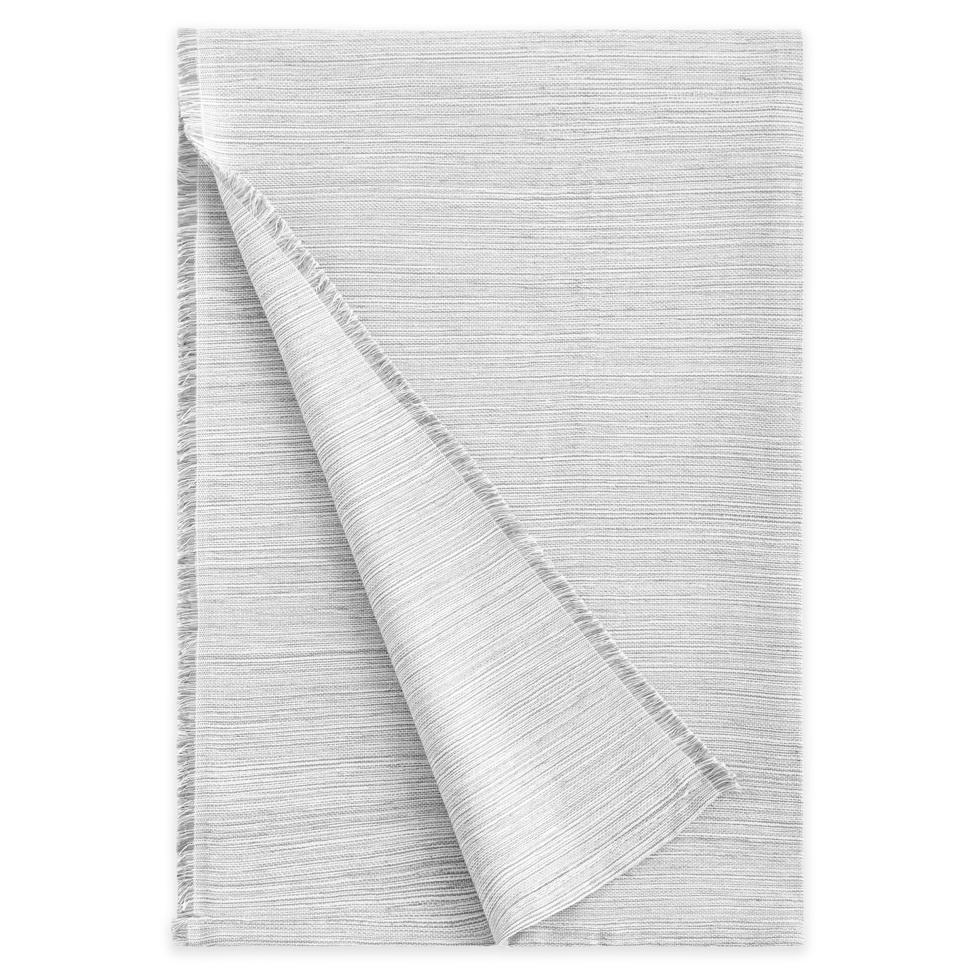 Tapete multiuso xadrez Trama 230x260 cm cinza claro