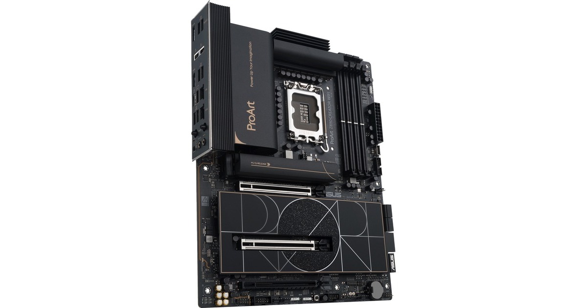 ASUSProArt Z890-CREATOR WIFI socket 1851 moederbord  (RAID, 2.5Gb-LAN, 10Gb-LAN, Wi-Fi 7, BT, Sound, ATX)