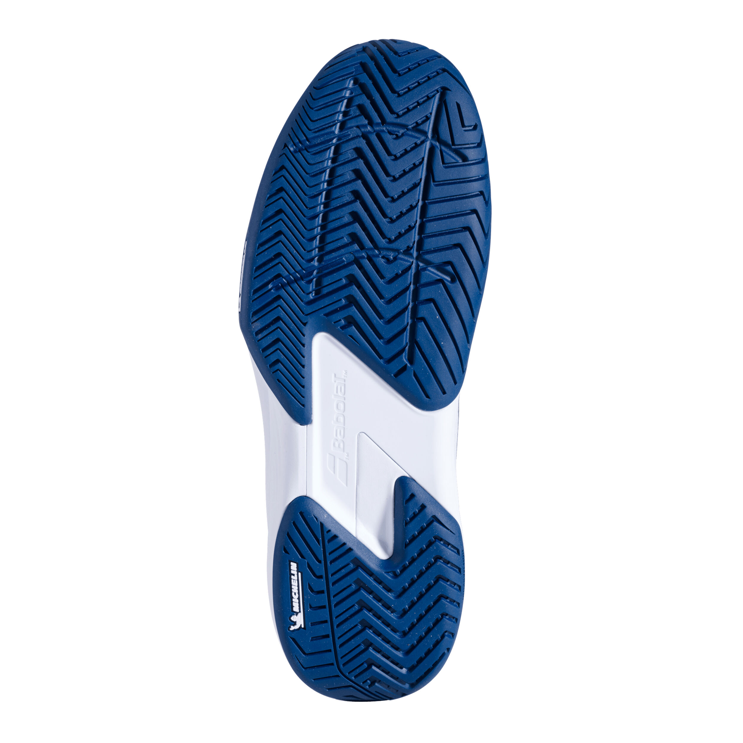Babolat SFX 4 Chaussures Toutes Surfaces Hommes - Blanc , Bleu Foncé
