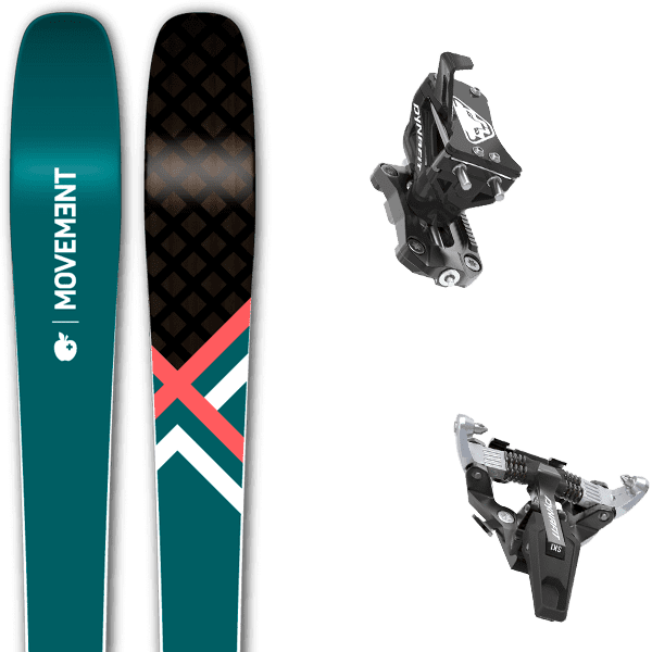 Pack ski de randonnée MOVEMENT AXESS 86 W + Fix