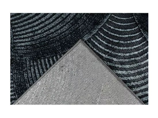 Tapis 150x80cm, design G208A coloris bleu pétrole - Confort et élégance pour votre intérieur