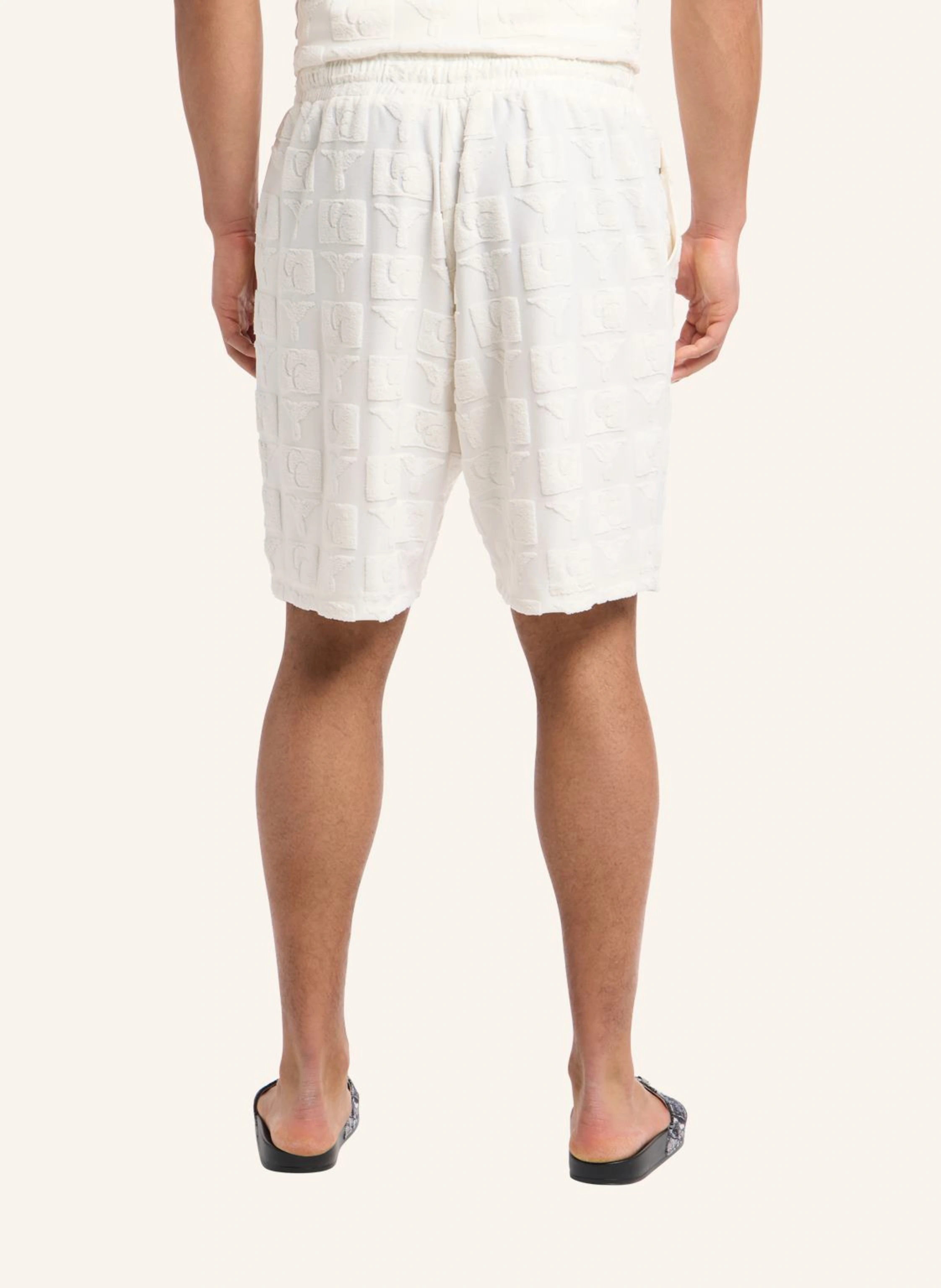 CARLO COLUCCI Oversize Short mit Frotteeinsätzen EGARTER