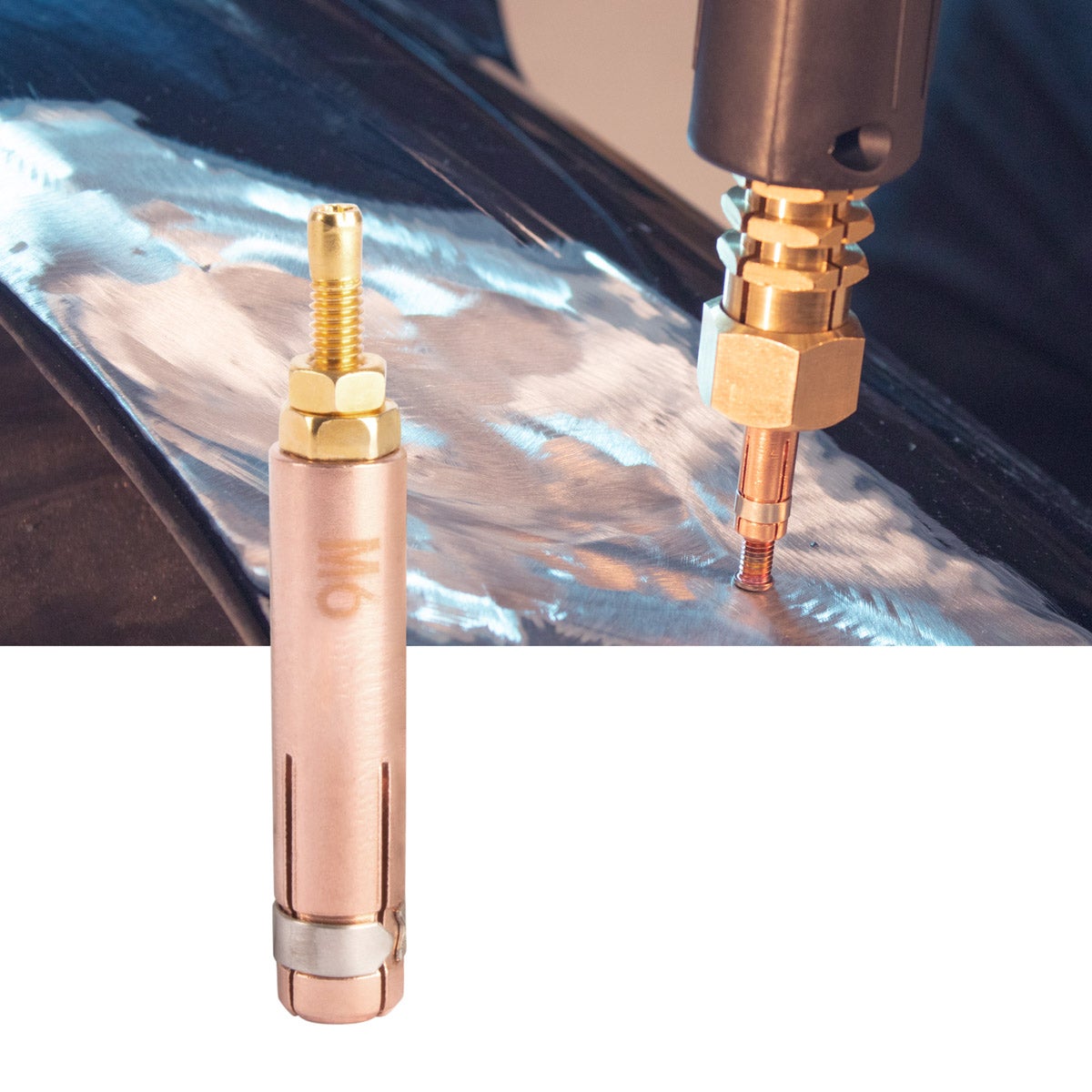 STAHLWERK puntlas elektrode M6 bout deuktrekker Smart Repair accessoires