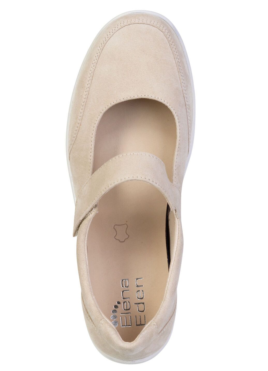 ELENA EDEN, bequeme Damen-Slipper, Weite H, mit herausnehmbarem Fussbett