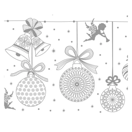 URSUS Zauberpapier, 250 g/qm, DIN A4, 10 Blatt, Weihnachtskugeln