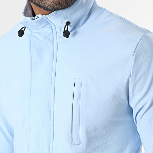 Veste Zippée Bleu Clair