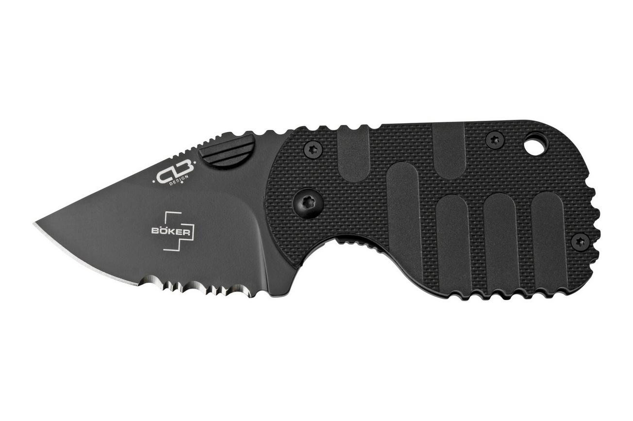 Böker Plus Subcom 2.0 01BO526, Chad Los Banos design zwart/zwart, zakmes