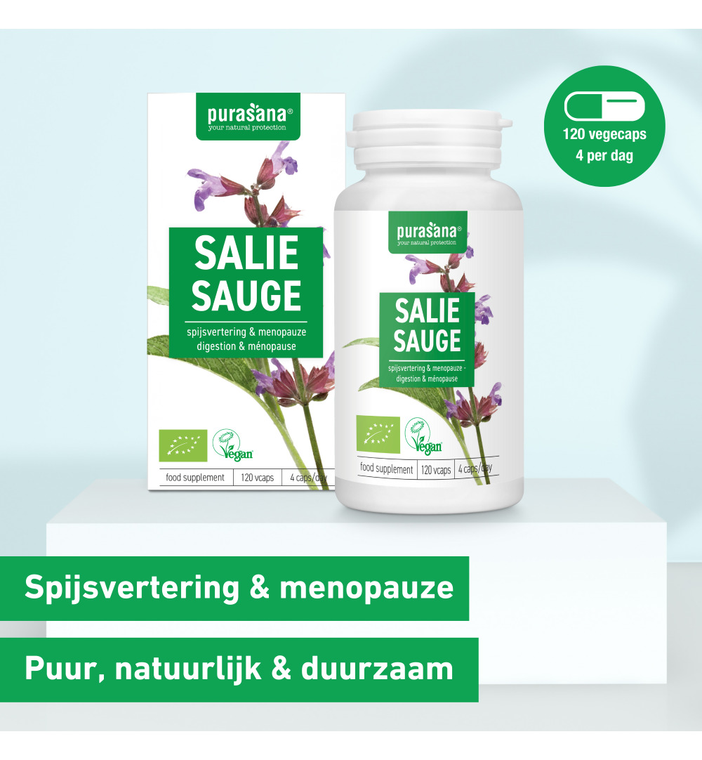 Purasana Salie/Sauge Vegan Bio (120 vega capsules)