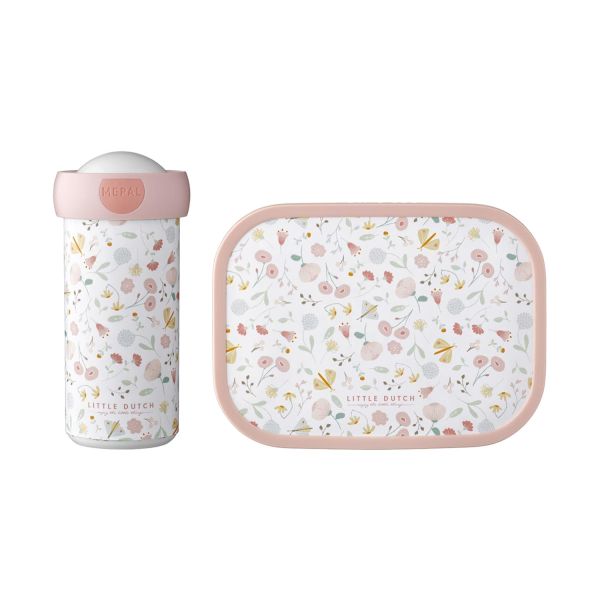 Little Dutch Flowers & Butterflies Schoolbeker   Lunchbox