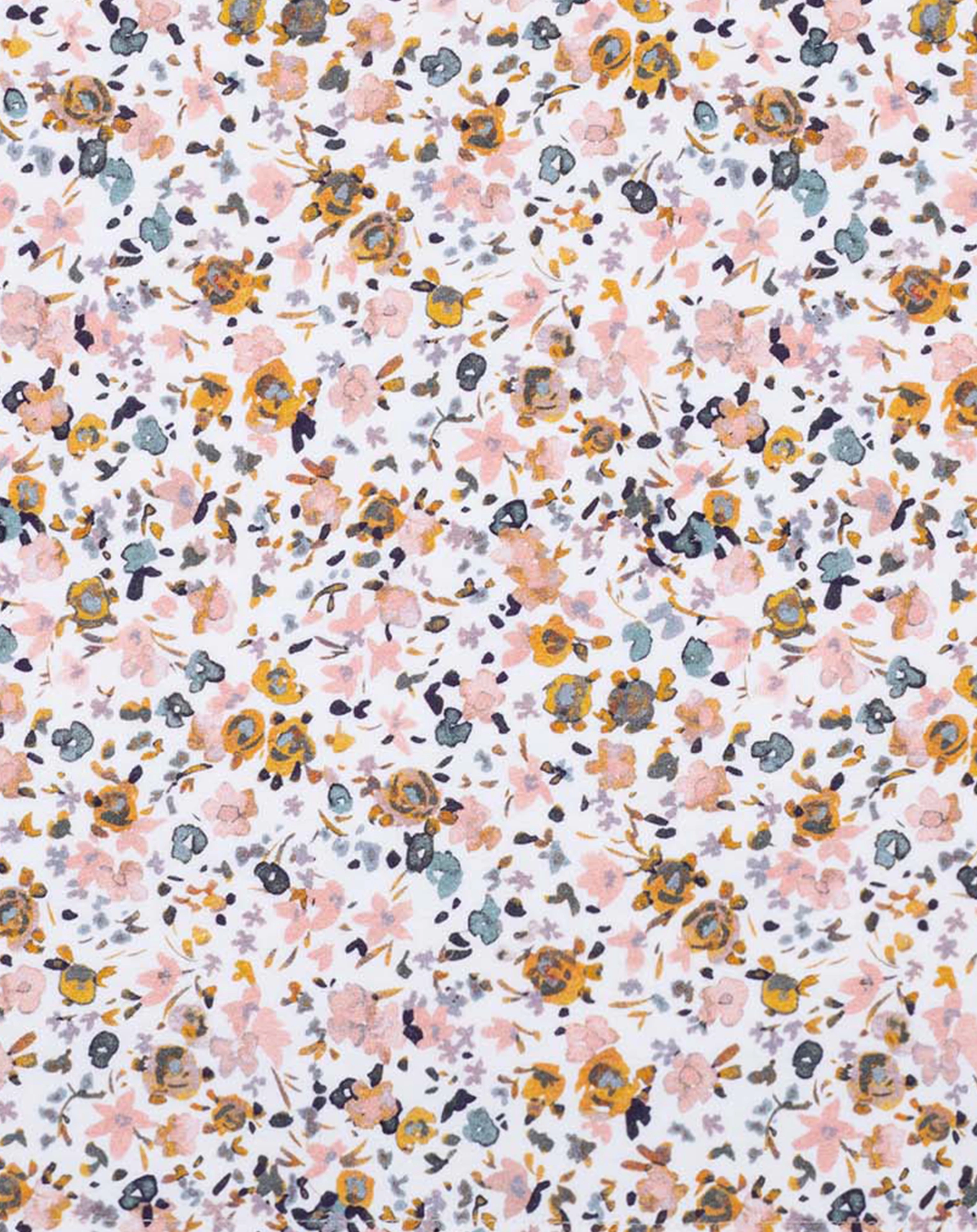 T-Shirt FLOWERS in white