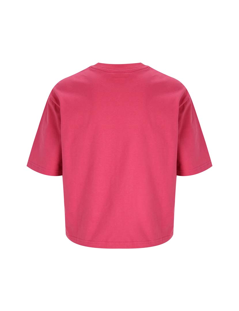 Pink Crop Top T-Shirt