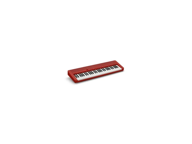 Casio CT-S1, Digital synthesizer, Rød, Vekselstrøm, Batteri, AA, 4,5 kg