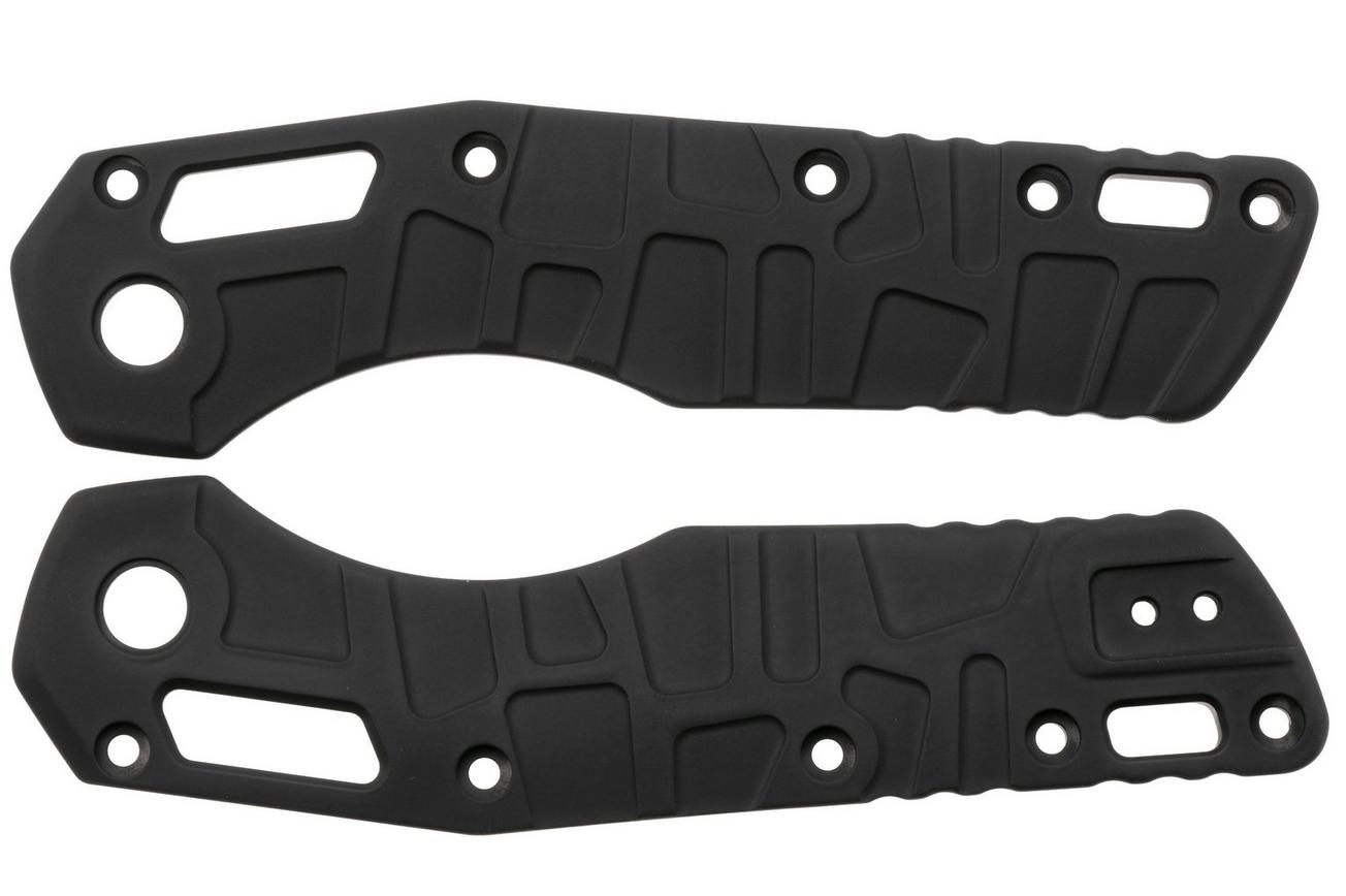 Lex Custom Microtech MSI Standard Issue Scales V2 MMSI2TH190, Black Titanium, handgreepschalen