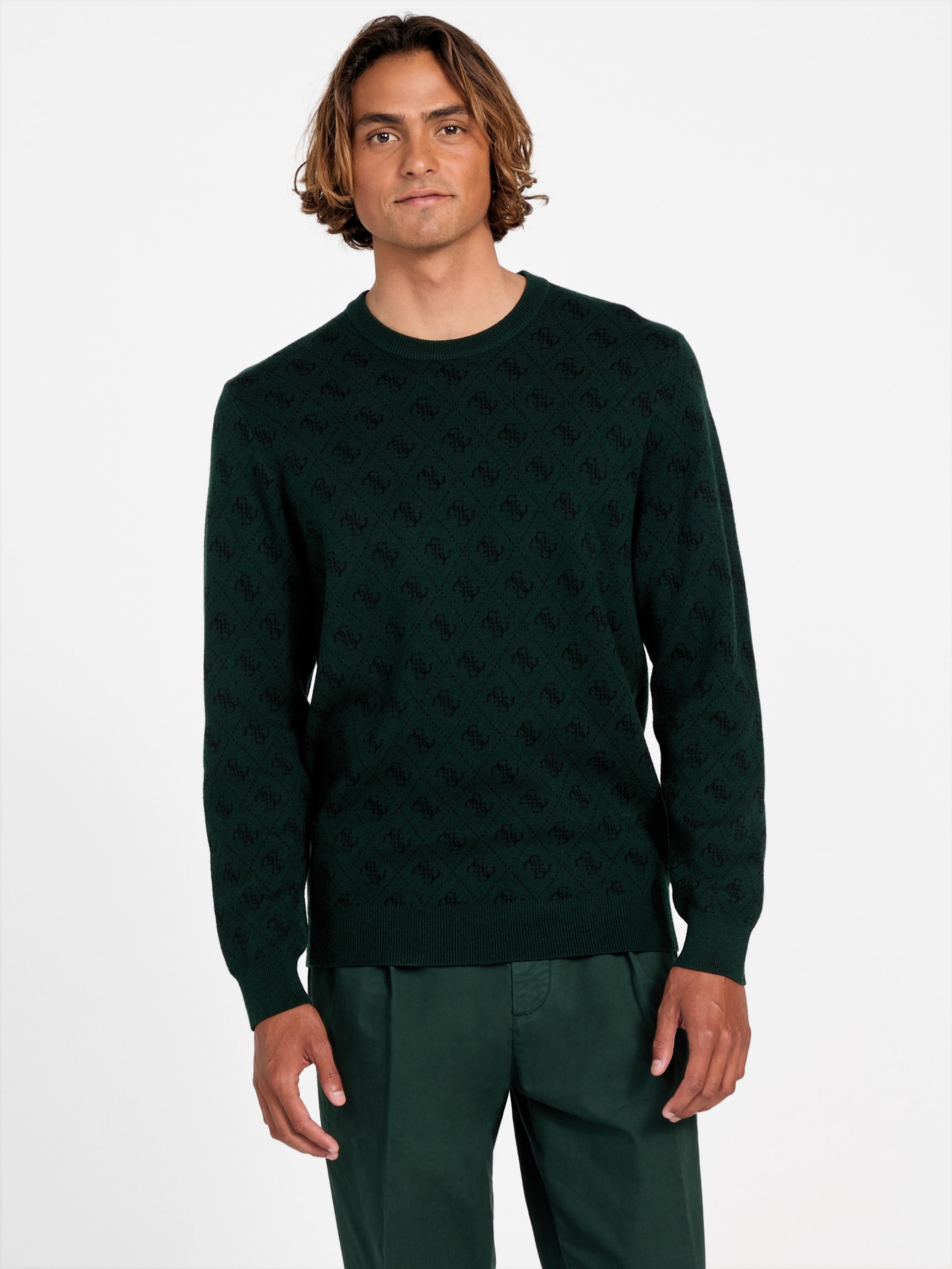 Suéter Eco Humbert de gola redonda