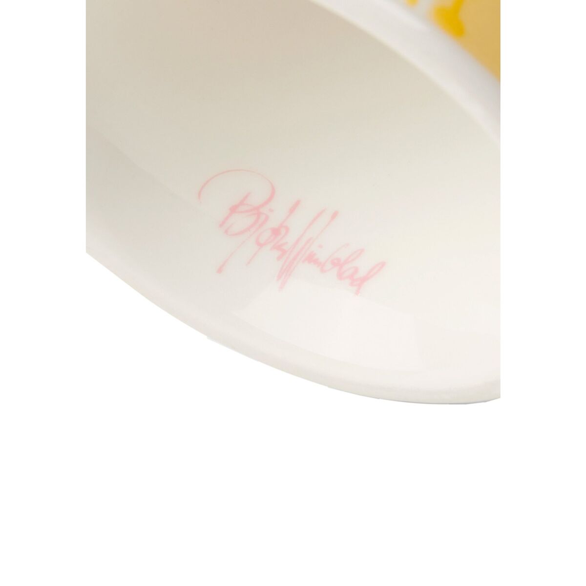 Eva telysholder 6.5 cm, gul/lavendel, 2 stk