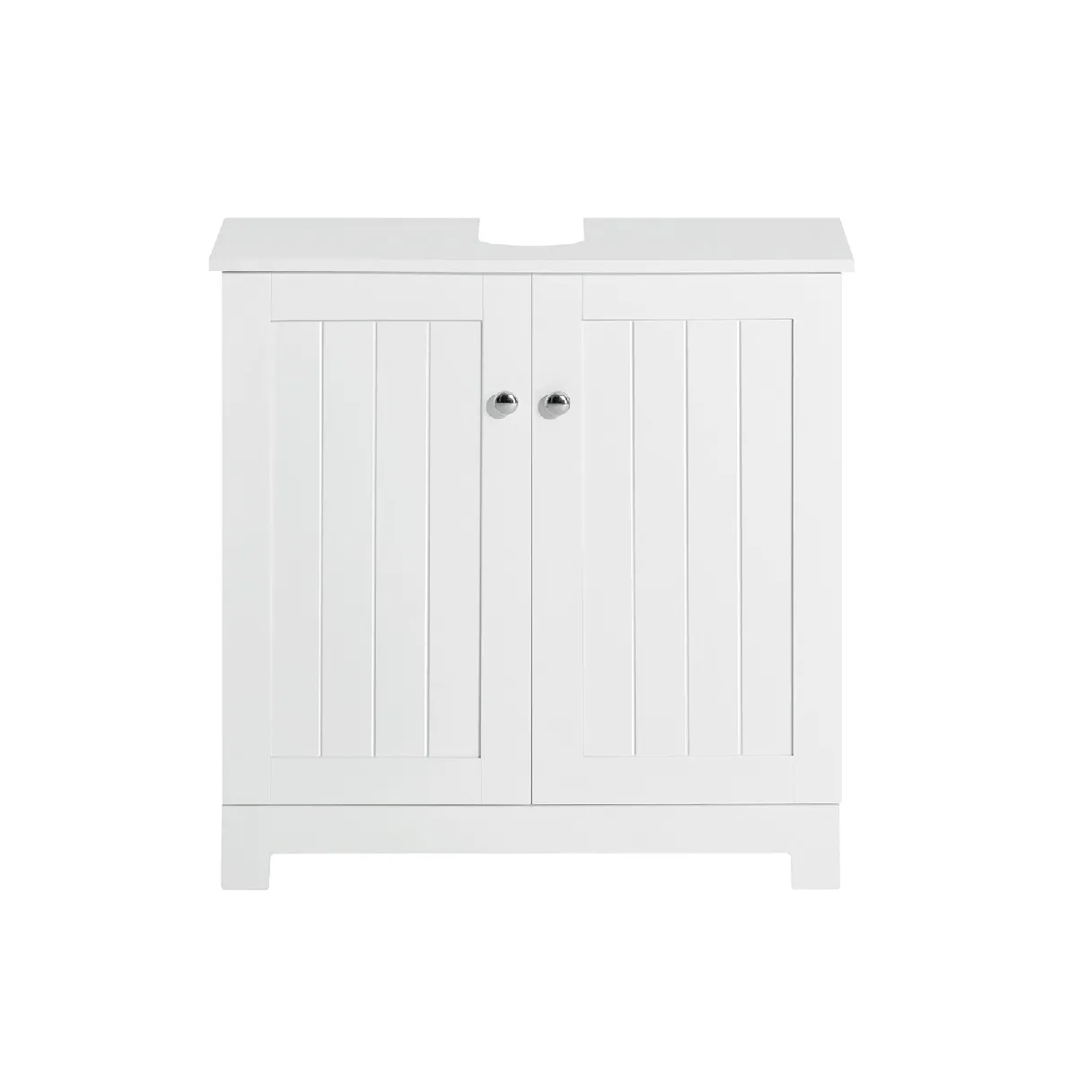 SoBuy BZR18-W Meuble Lavabo 60x29x60 cm