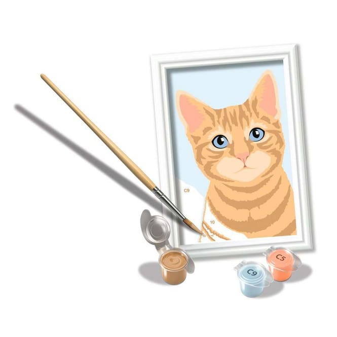 Malen nach Zahlen - Niedliche Katze
