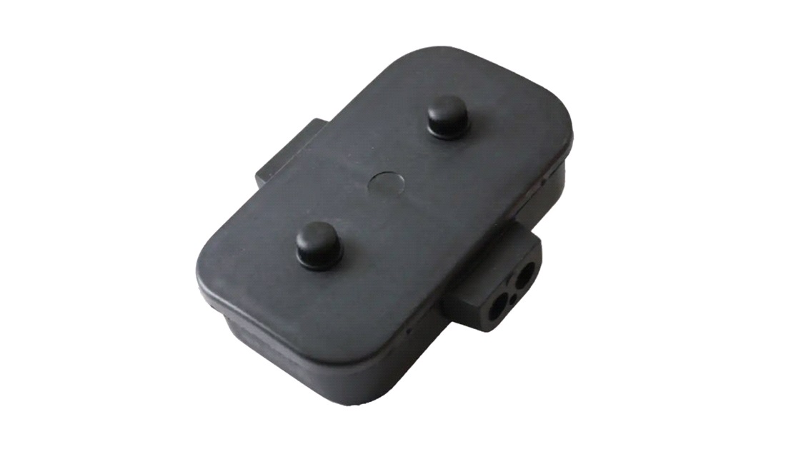 El-samledåse 10-indgange PVC 125x75mm