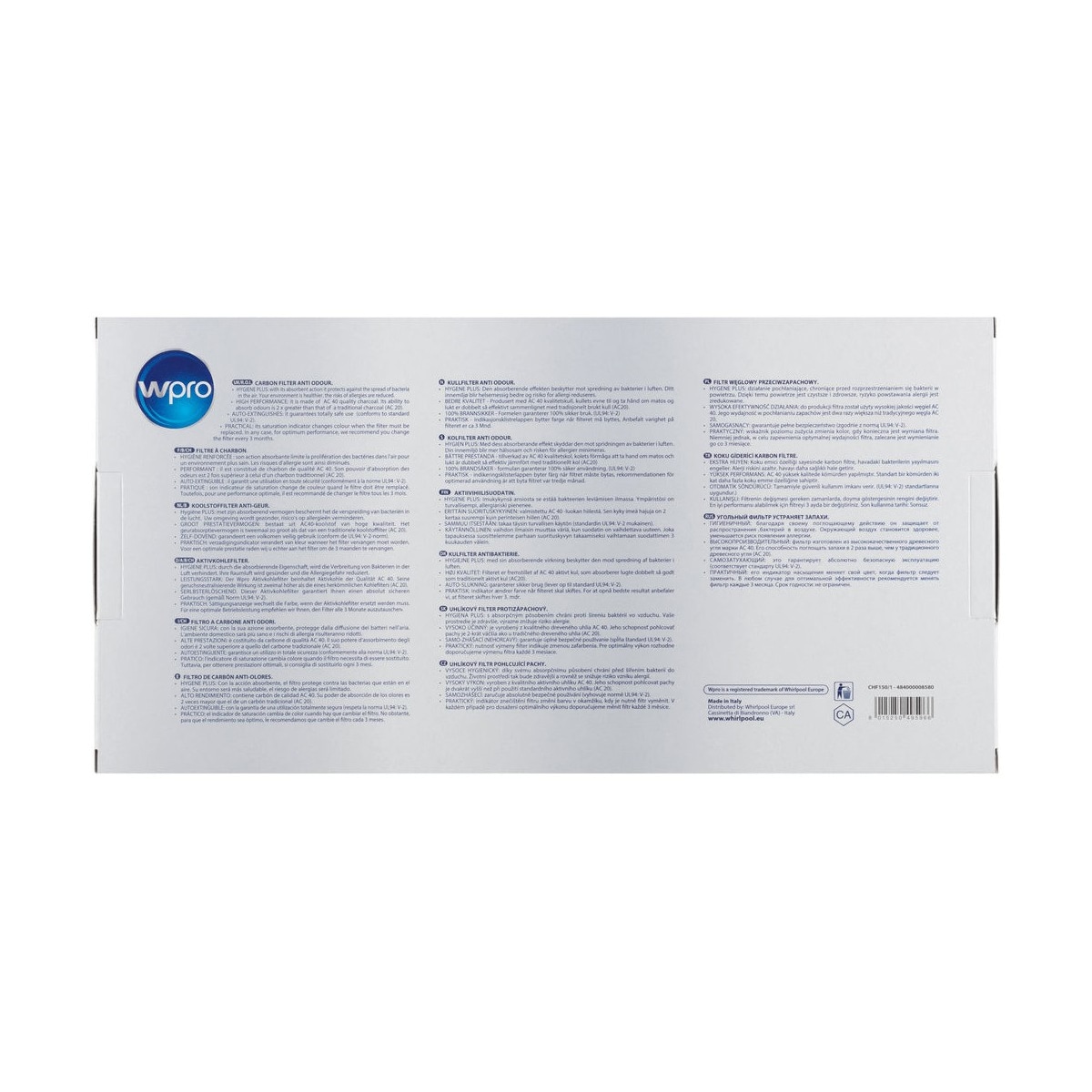 Wpro Kullfilter CHF150