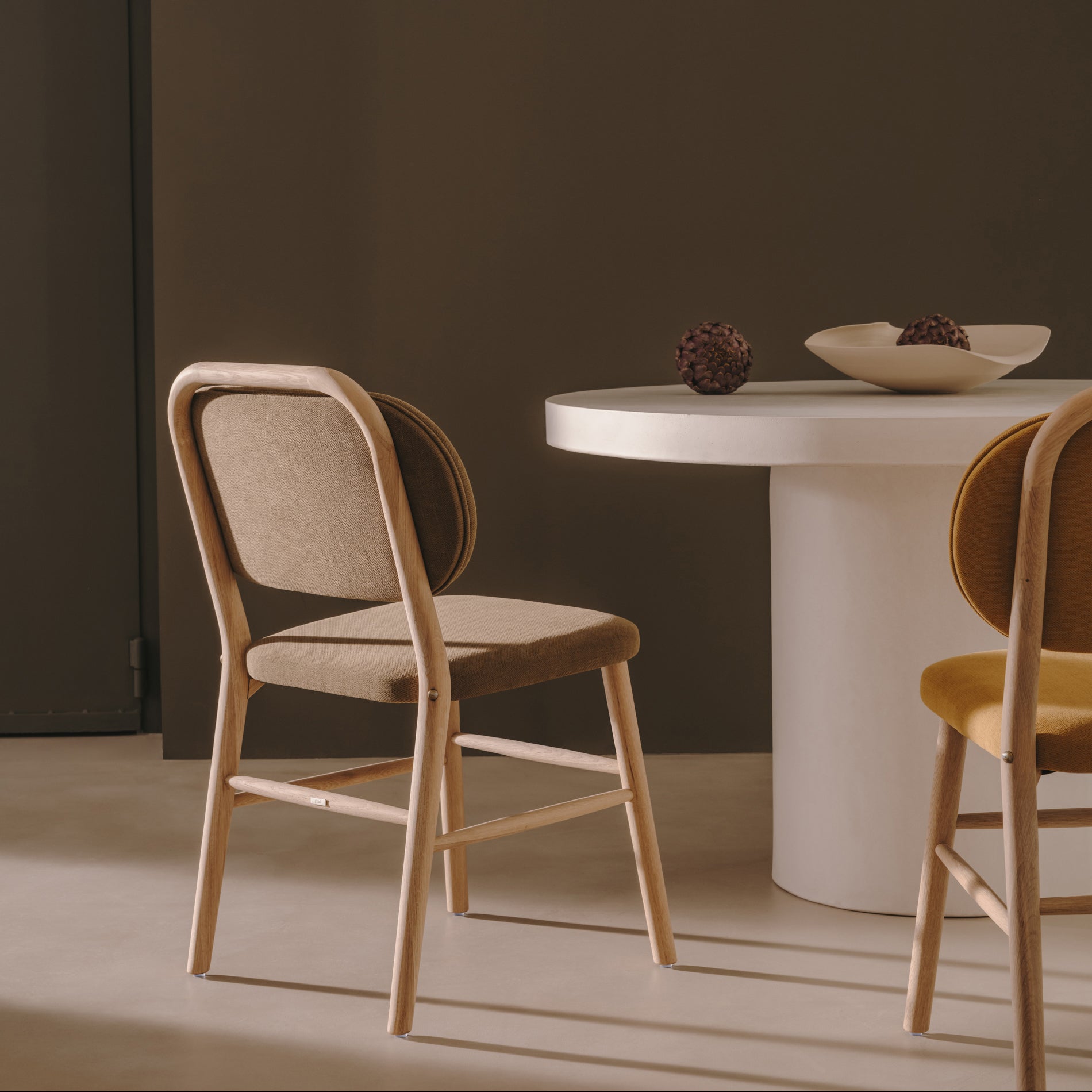Kave Home Aiguablava Eettafel Ã 120 cm - Wit