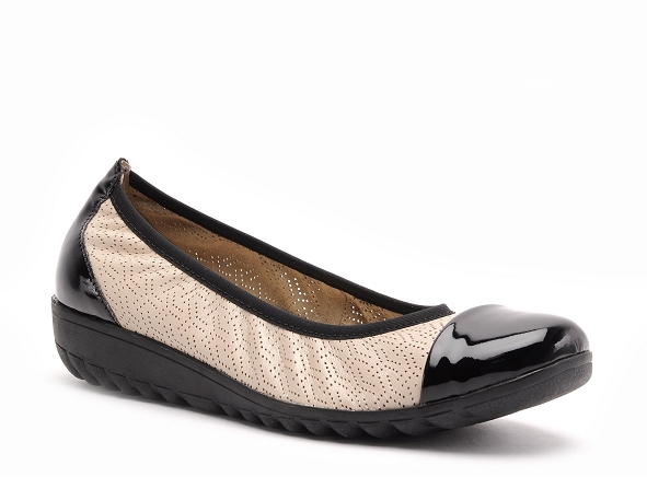 Caprice ballerines femme 22103 beige