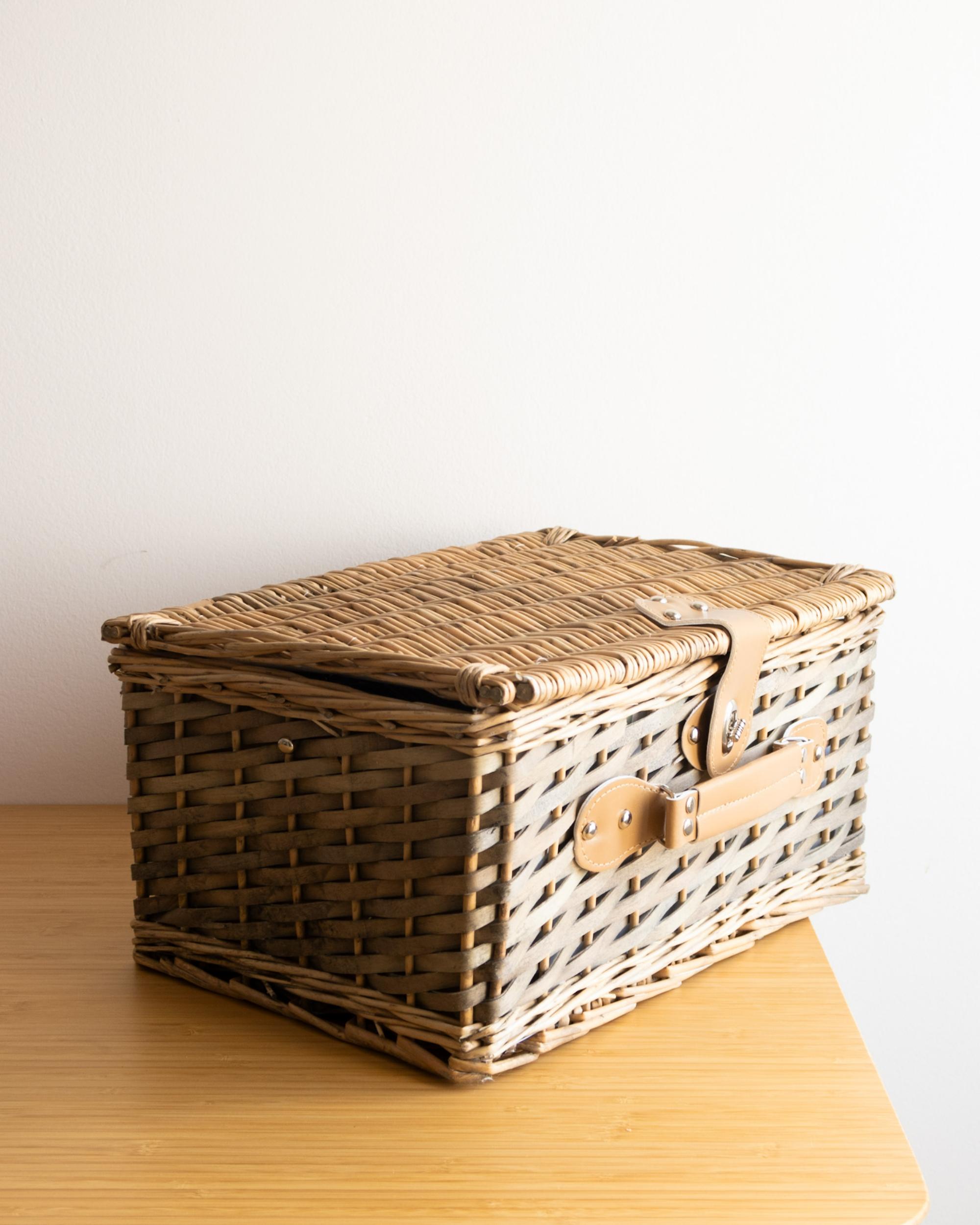Picknickmand CLEMENTINE Wicker Natuurlijk