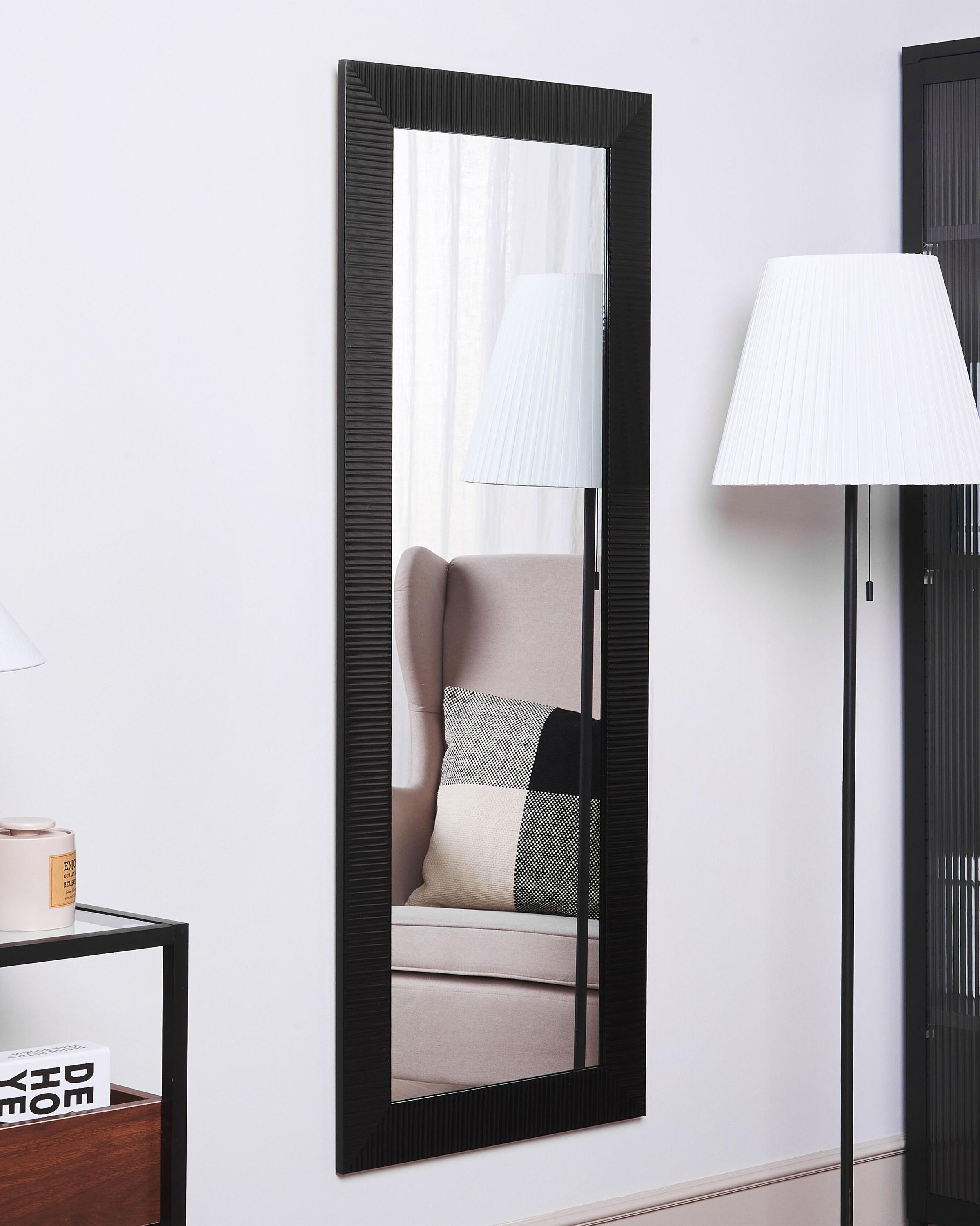 Wandspiegel DRAVEIL 50 cm 130 cm Zwart