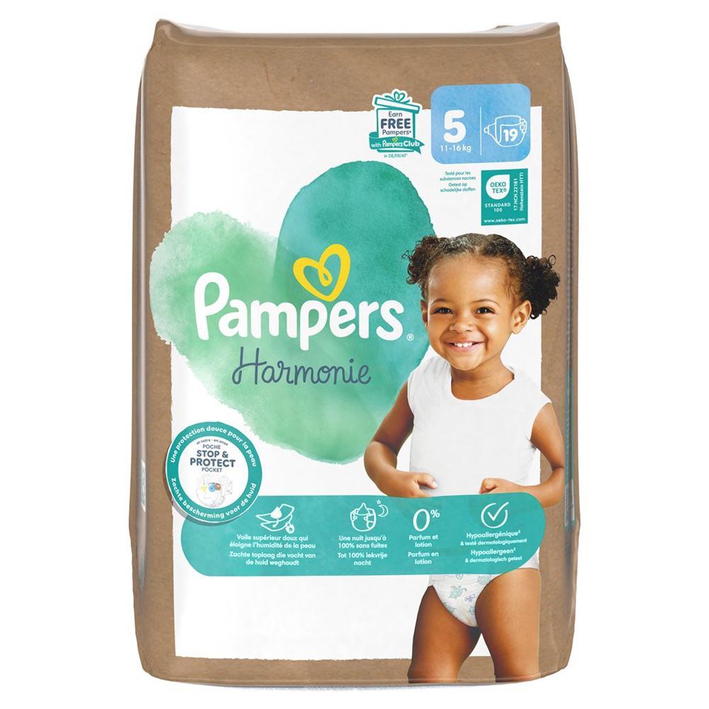 PAMPERS Harmonie Gr5 11-16kg Single Pack 19 Stk
