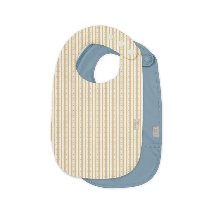 Cam Cam Copenhagen - Lätzchen mit Tasche, oatfield (2er-Set)