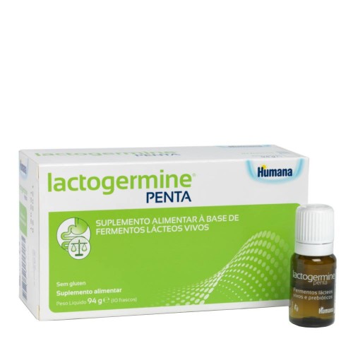 Lactogermine Penta 10 ampolas