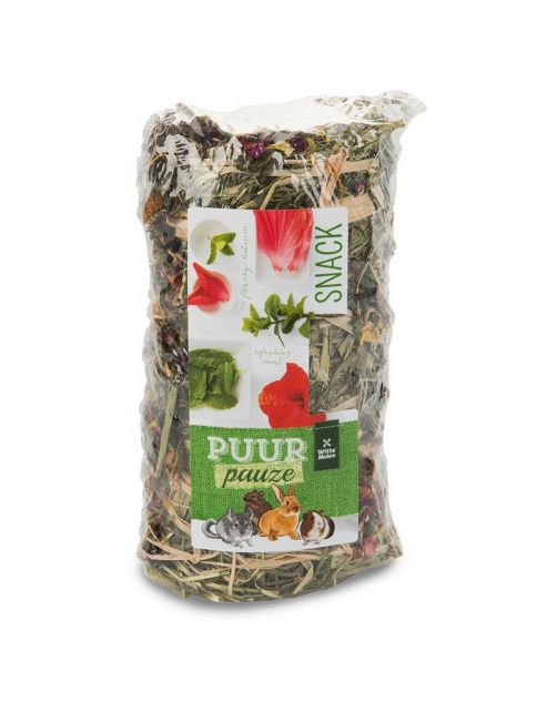 Witte Molen Puur Pauze Hooirol Hibiscus & Munt - Ruwvoer - 200 g