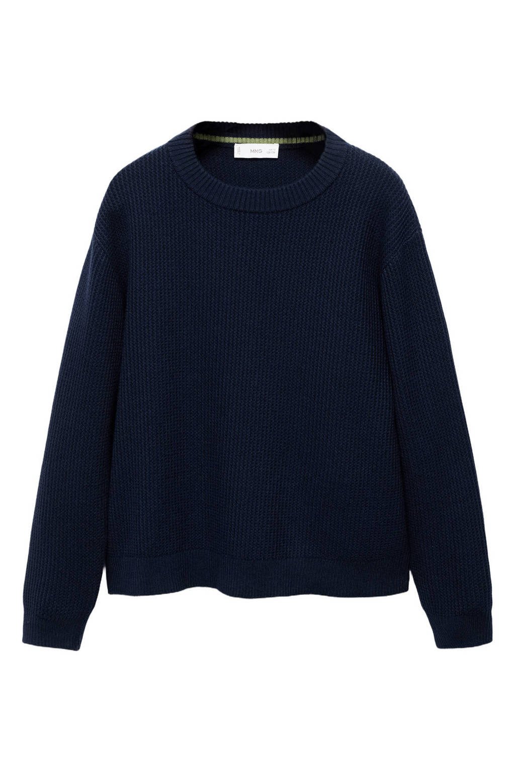 Mango Kids trui gebreid marine