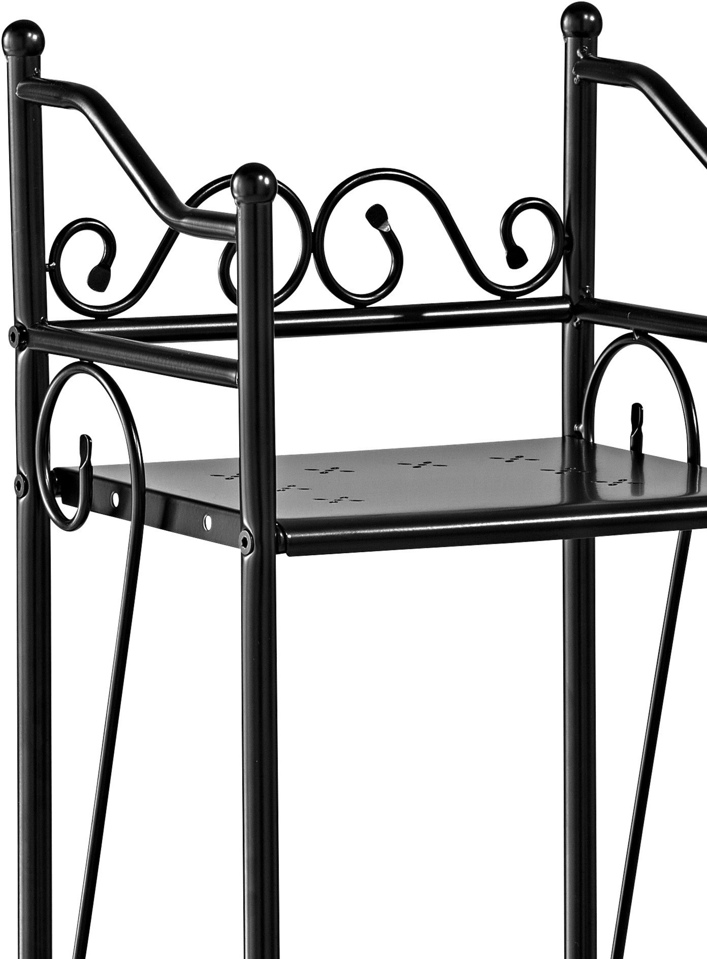 heine home Regal in schwarz
