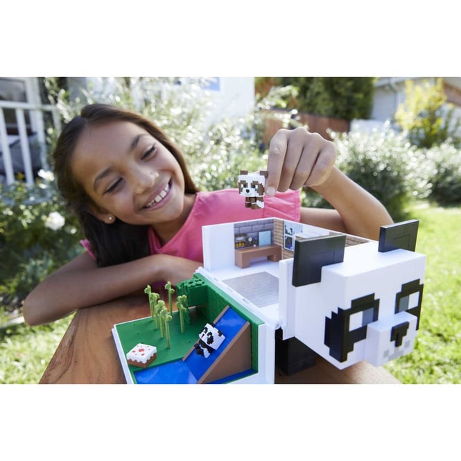 Minecraft - Mob Head Mini - Panda Spielset