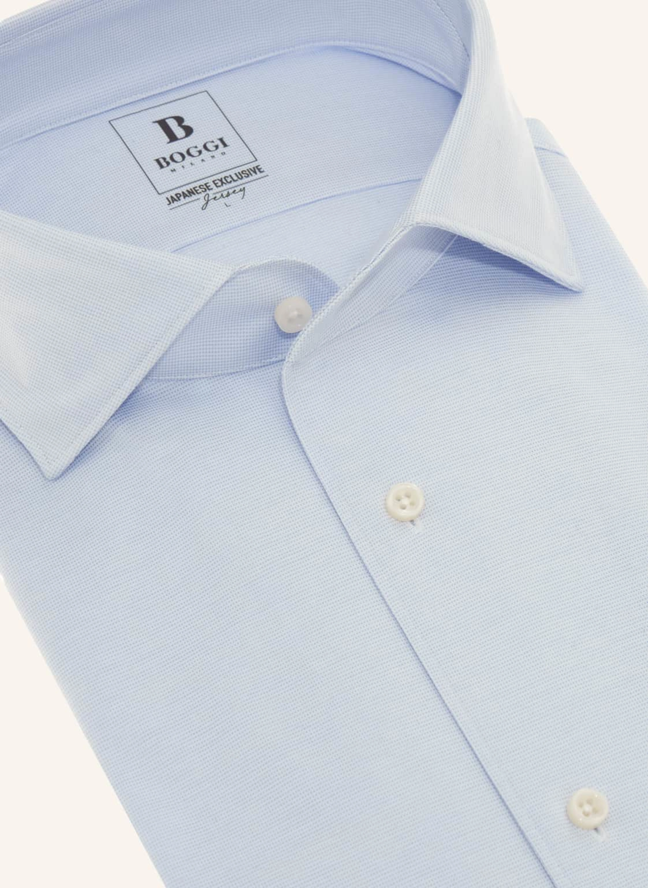 BOGGI MILANO Jersey-Hemd Regular Fit