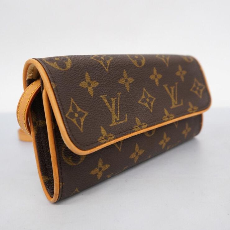 Louis Vuitton Vintage Louis Vuitton Twin Pochette Brown