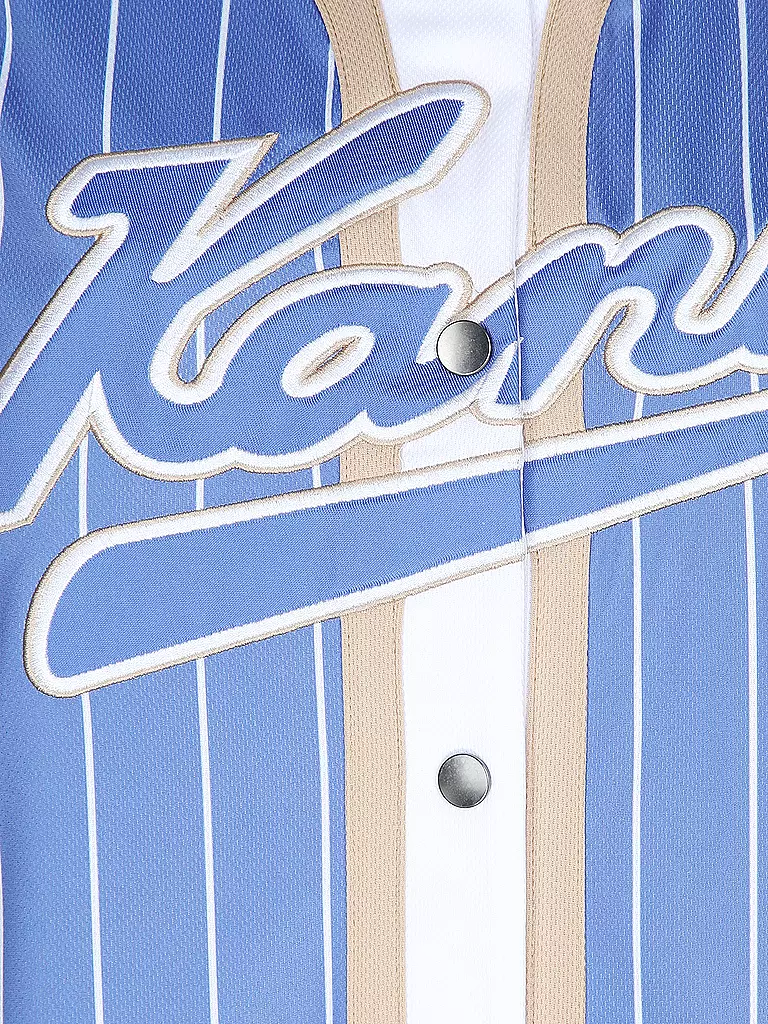 KARL KANI T-Shirt VARSITY blau