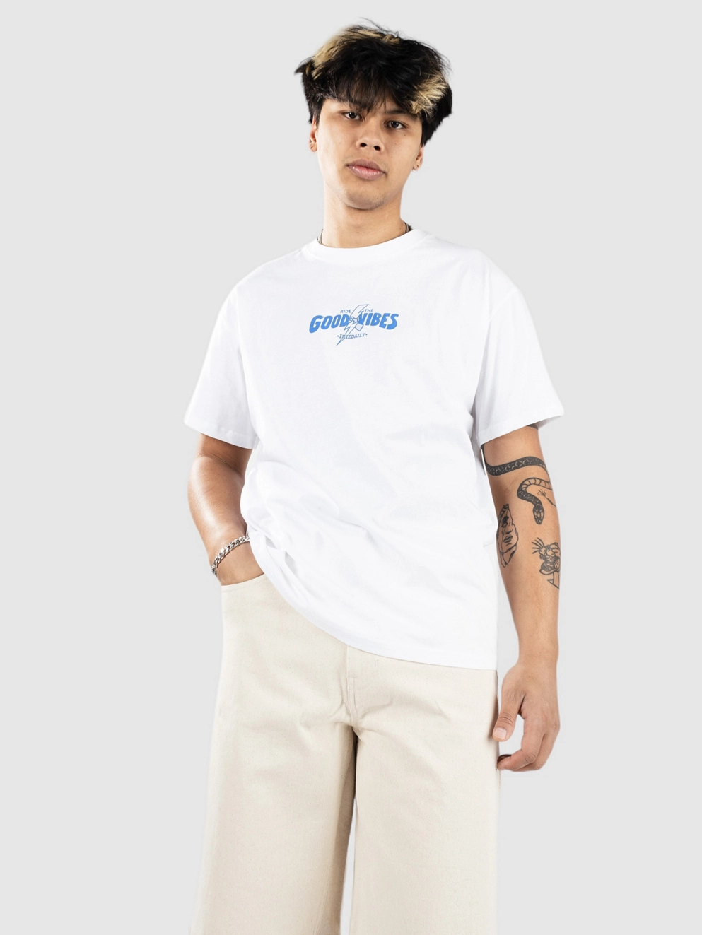 Iriedaily Ride Good T-Shirt white