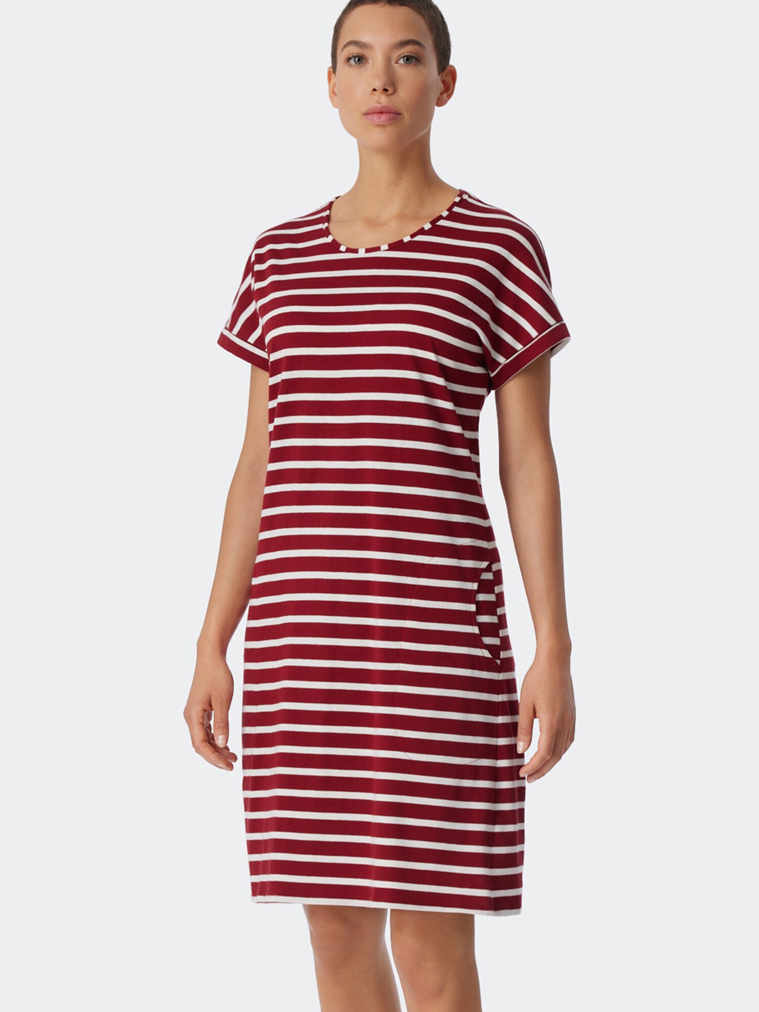 Schiesser Damen Nachthemd Essential Stripes