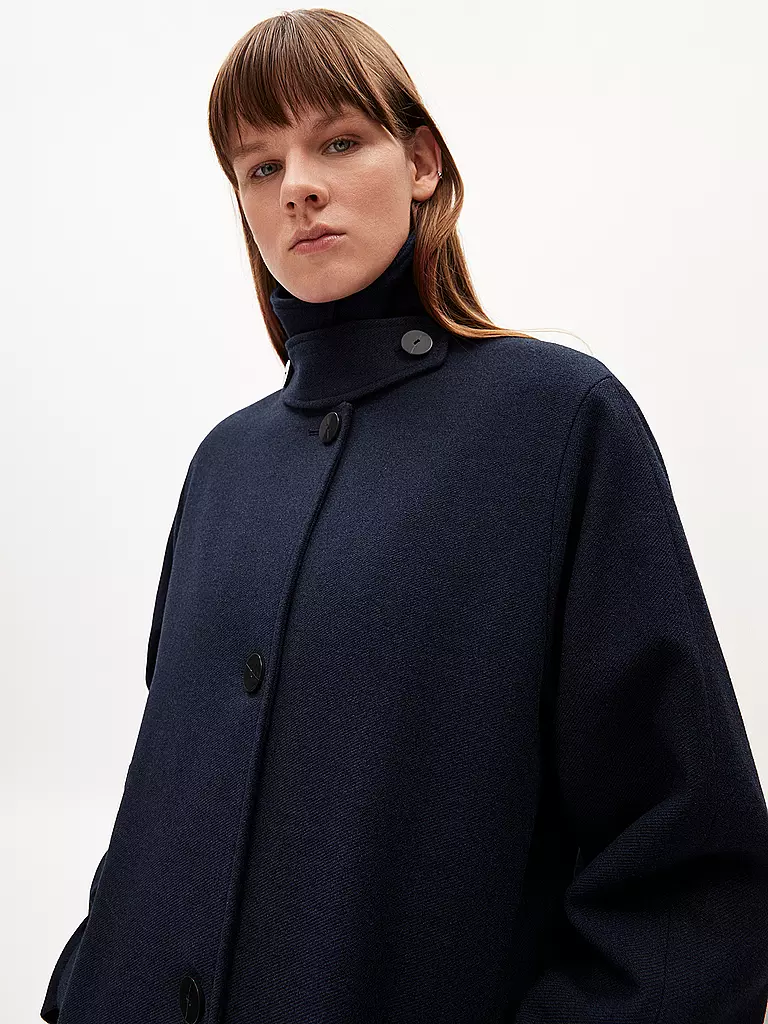ARMEDANGELS Trenchcoat VAANOISE dunkelblau