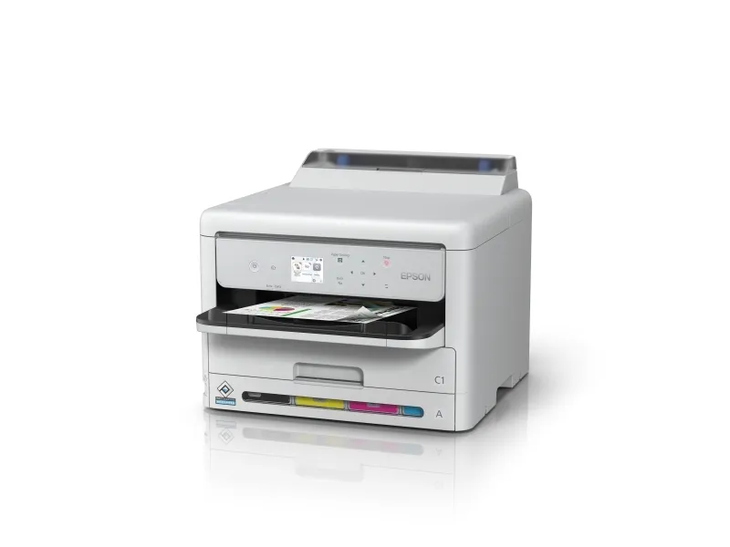 Epson WorkForce Pro WF-C5390DW - Printer - farve - Duplex - blækprinter - A4/Legal - 4800 x 1200 dpi - op til 25 spm (mono) / op til 25 spm (farve) - kapacitet: 330 ark - USB, Wi-Fi, Gigabit LAN