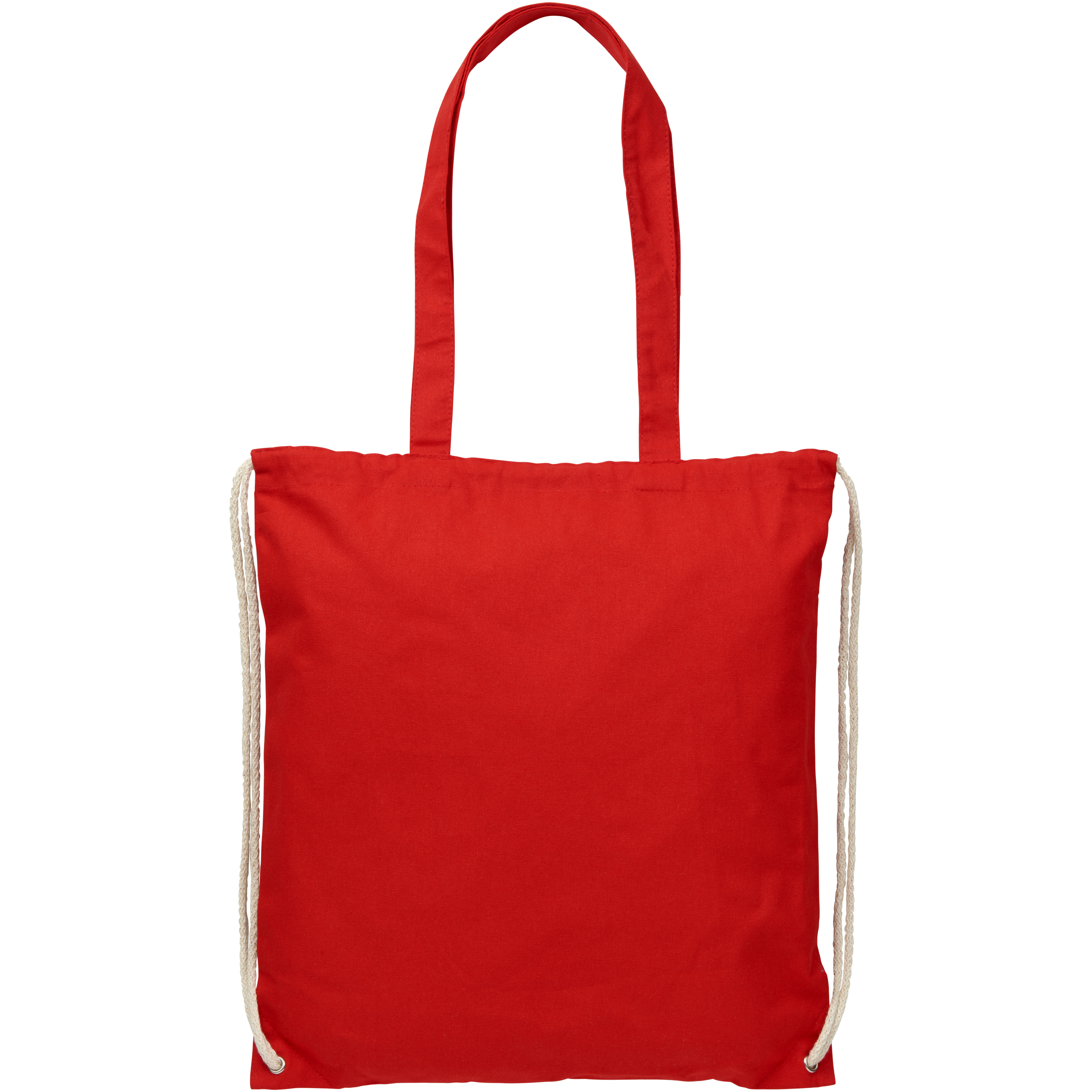 EgotierPro 120276 - Sac Polyvalent en Coton avec Cordon et Poignées Longues