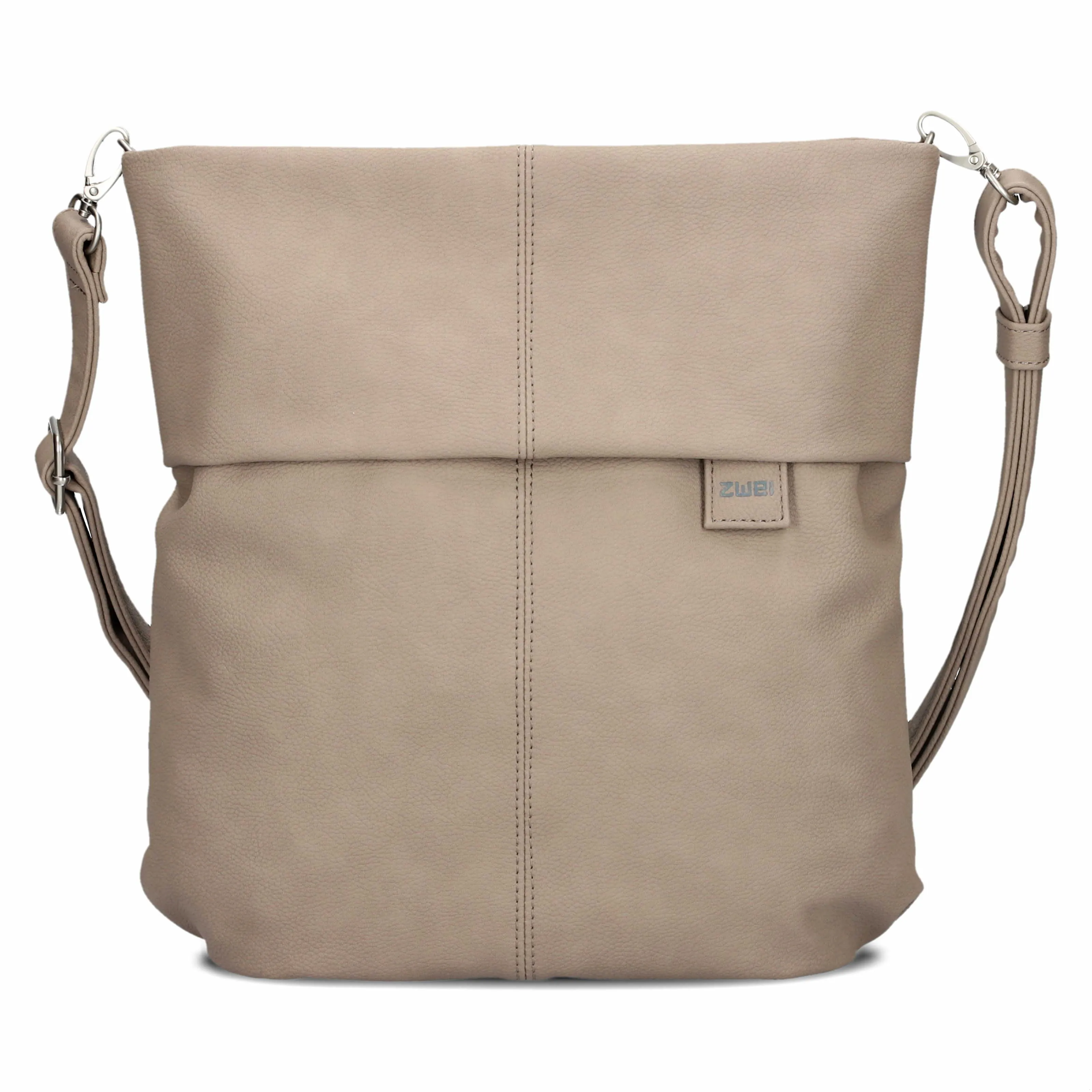 ZWEI Umhängetasche Beige Lederimitat