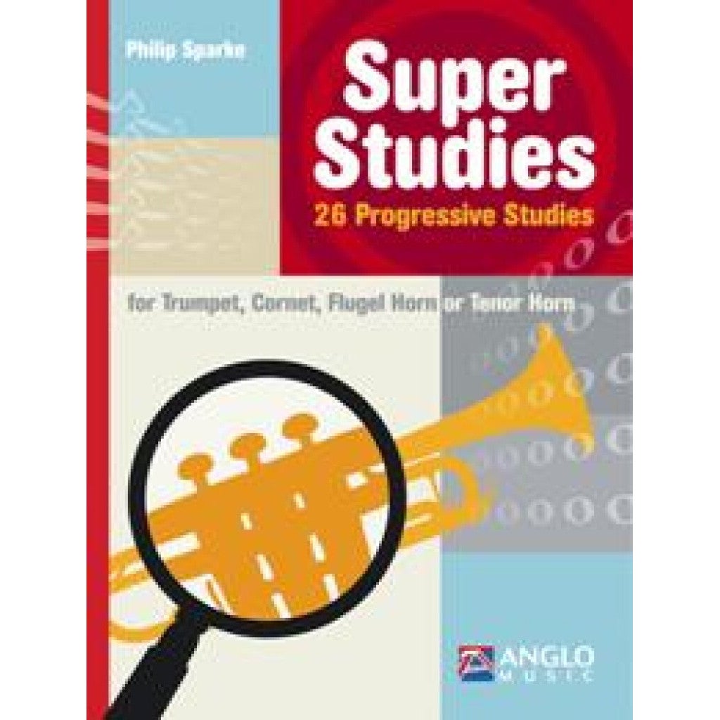 Hal Leonard Super Studies boek voor trompet, cornet, bugel of hoorn